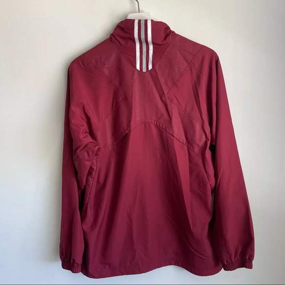 Adidas Climaproof Team Performance 1/4 Zip windbreaker jacket size XS - Picture 5 of 5